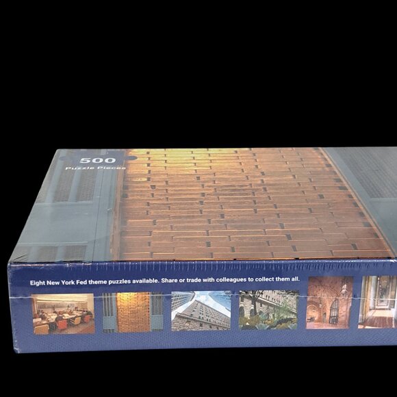 500 Pieces Jigsaw Puzzle Federal Reserve Bank Of New York Gold Vault 2024 - Picture 5 of 16